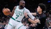 Foto ilustrativa de la nota titulada: Brown y Vucevic encabezan a los Celtics que se aprovechan de los Nets para apalearlos