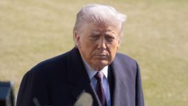 Foto que representa a Donald Trump afirma no estar satisfecho con el rumbo de las negociaciones con Irán