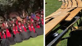 Foto que representa a Atribuyen a mala instalación el COLAPSO de ESTRUCTURA en campus Ibero CDMX; 33 alumnos atendidos (VIDEO)