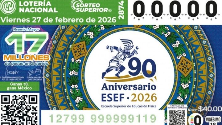 Lista COMPLETA de GANADORES del Sorteo Superior No. 2874 de la Lotería Nacional HOY viernes 27 de febrero