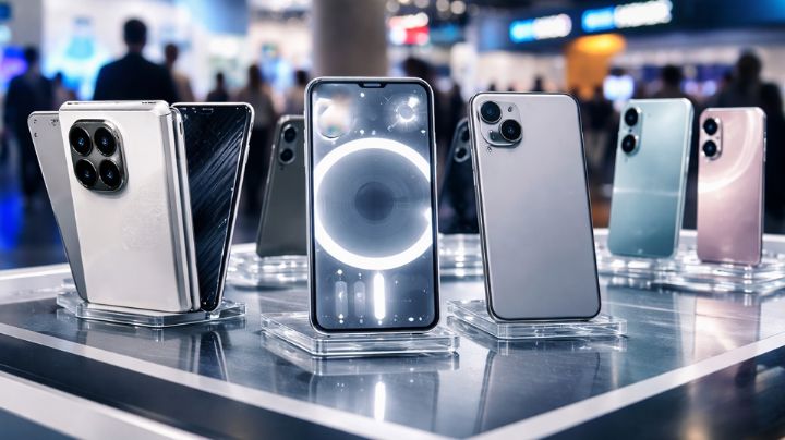 Plegables, con IA y nuevos diseños: Estos celulares llegan al mercado en marzo de 2026