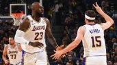 Foto ilustrativa de la nota titulada: Encabezados por Doncic y James, Lakers se aprovechan de los Warriors y salen de su mala racha