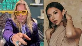 Foto que representa a Javier Ceriani abandona su entrevista en vivo con 'Ángela Aguilar' por este inesperado motivo