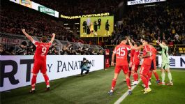 Foto que representa a Bayern Munich consigue agónico triunfo ante Borussia Dortmund y se acerca al título de la Bundesliga