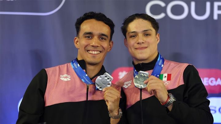 ¡Viva México! Osmar Olvera y Manuel Celaya se visten de plata en la Copa del Mundo de Clavados