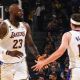 Encabezados por Doncic y James, Lakers se aprovechan de los Warriors y salen de su mala racha