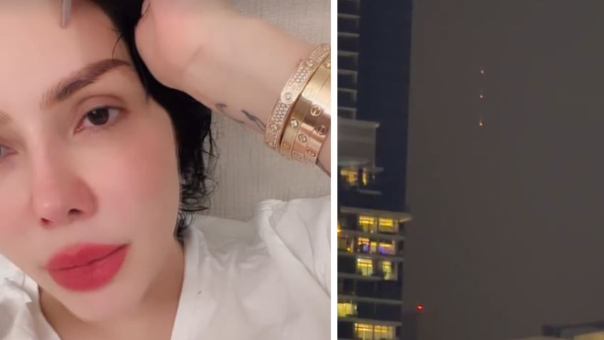 Misiles y explosiones en Dubái sorprenden a Sol León en medio de crisis ligada a Irán (VIDEO)