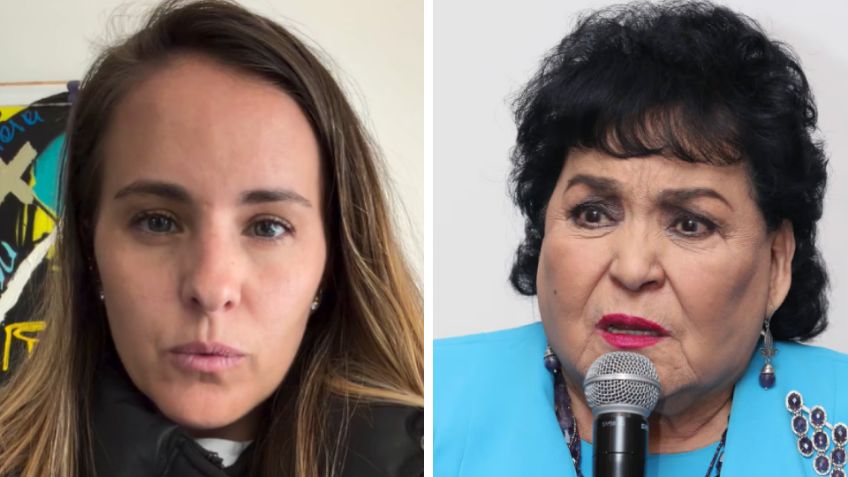 VIDEO: Saskia Niño de Rivera rompe el silencio por relato que ligó a Carmen Salinas con rituales y niños