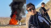 Foto ilustrativa de la nota titulada: Ricardo Peralta reaparece tras accidente en carretera y revela todo; su camioneta se incineró