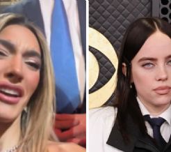 (VIDEO) Emily Austin imita y ridiculiza el "Fuck ICE" de Billie Eilish durante los Grammy 2026
