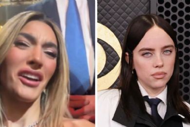 (VIDEO) Emily Austin imita y ridiculiza el "Fuck ICE" de Billie Eilish durante los Grammy 2026