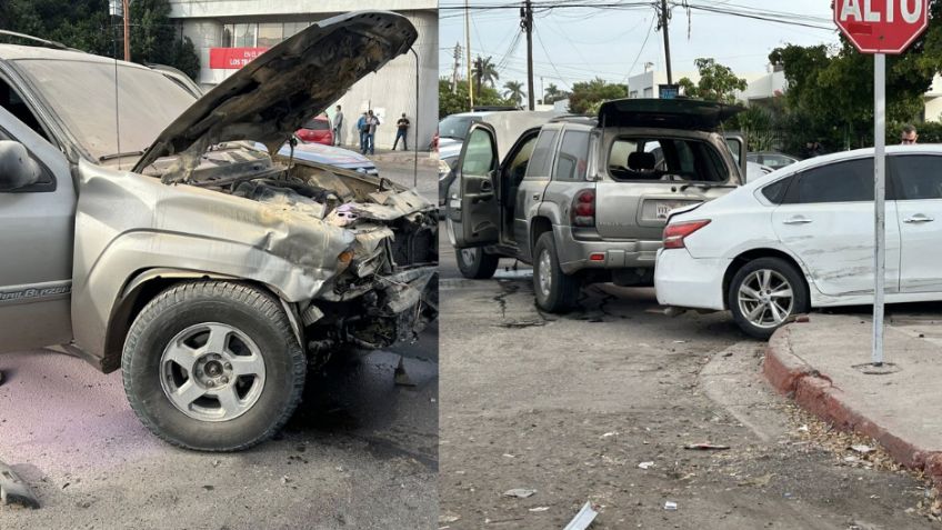 FOTOS: Mujer queda LESIONADA tras APARATOSO accidente en calles Náinari y 5 de Febrero