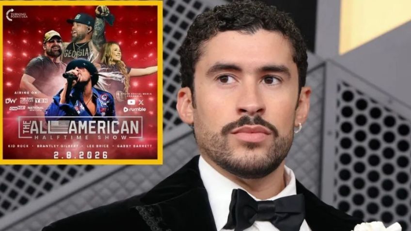 ¡Retan a Bad Bunny! Anuncian show alternativo de medio tiempo del Super Bowl LX "totalmente estadounidense"