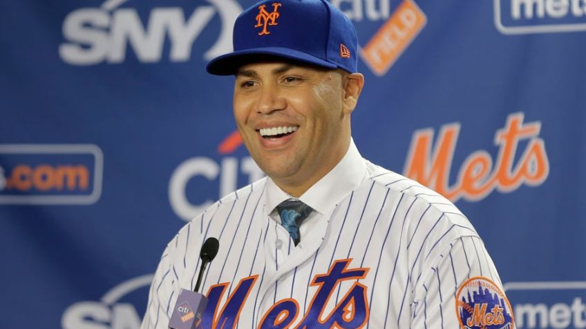 Carlos Beltrán elige la gorra de los New York Mets para su entronización al Salón de la Fama