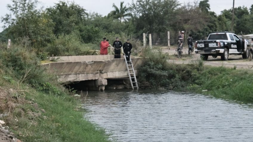 Terrible hallazgo en Etchojoa: Aparece cuerpo de hombre en las aguas de un canal de riego