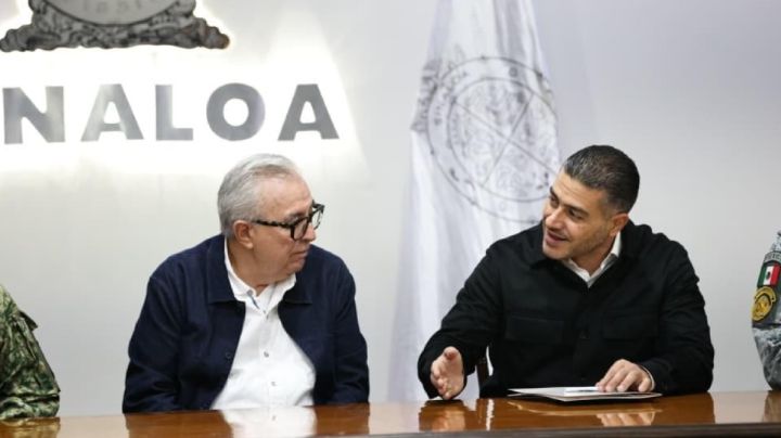 Rubén Rocha Moya se reúne con Omar García Harfuch para ajustar la estrategia de seguridad en Sinaloa