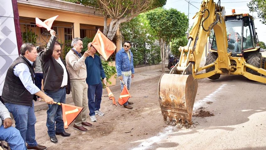 Por segundo día, Lamarque Cano da banderazo de inicio a obras de infraestructura sanitaria en Las Cortinas