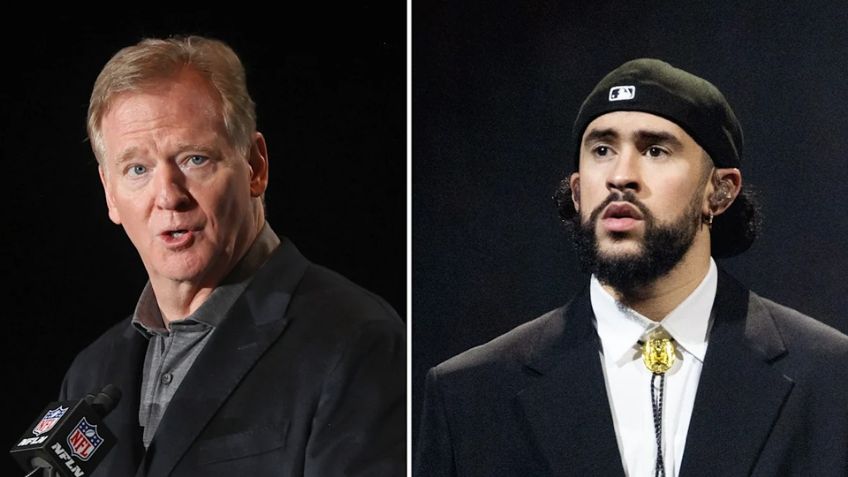 Comisionado de la NFL manda inesperado mensaje a Bad Bunny tras alzarse contra el ICE en los Grammy 2026