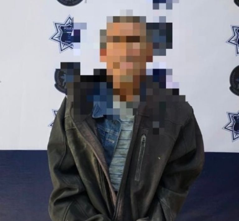 El detenido fue identificado como Rómulo 'NN', de 56 años de edad.