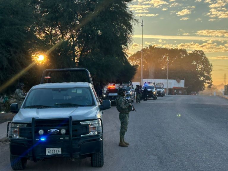 Corporaciones militares y policiales se desplegaron en el lugar de los hechos