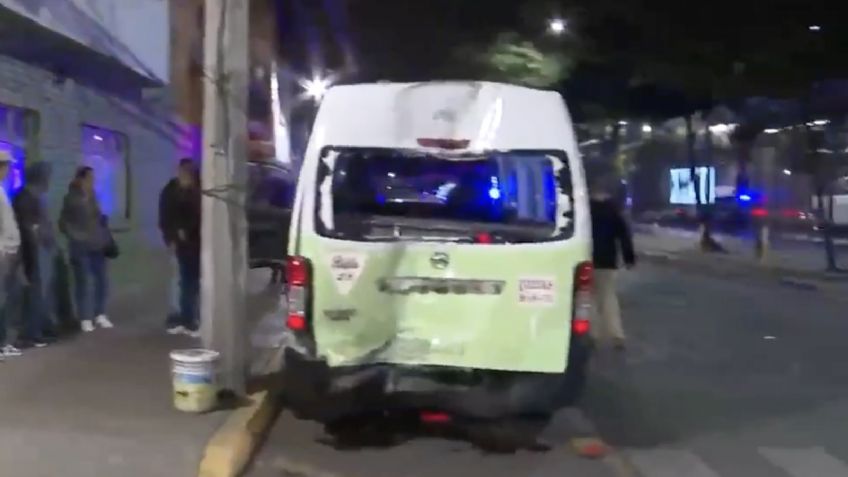 Conductor en presunto estado de EBRIEDAD provoca FUERTE ACCIDENTE en la Miguel Hidalgo, CDMX