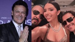 Foto que representa a Pedro Fernández defiende a Ángela Aguilar y Christian Nodal de las duras críticas en su contra