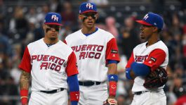 Foto que representa a Puerto Rico no contará con sus mayores estrellas: Correa, Lindor y Báez se pierden el Clásico Mundial
