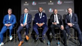 Foto que representa a Brees y Fitzgerald encabezan a los nuevos inquilinos del Salón de la Fama de la NFL