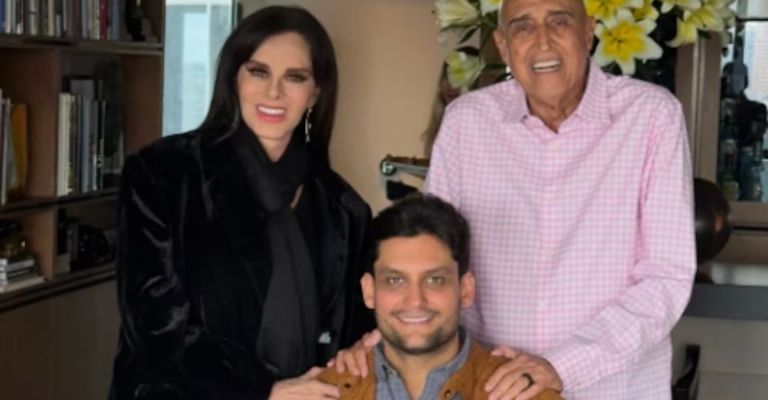 Pedro Antonio Torres declaró que la alegría reflejada en la foto es un homenaje a la personalidad optimista de Pedro Torres en vida