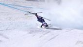 Foto ilustrativa de la nota titulada: FUERTE VIDEO: Lindsey Vonn sufre brutal ACCIDENTE en Juegos Olímpicos de Invierno Milano-Cortina 2026