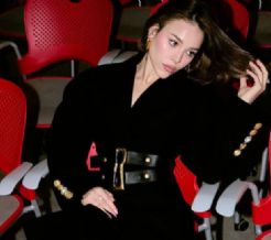 (FOTOS) Danna Paola recibe homenaje en Harvard por su impacto en el liderazgo de mujeres latinas