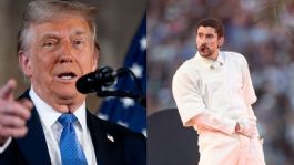 Foto que representa a "Uno de los peores de la historia": Trump critica show de medio tiempo del Super Bowl de Bad Bunny
