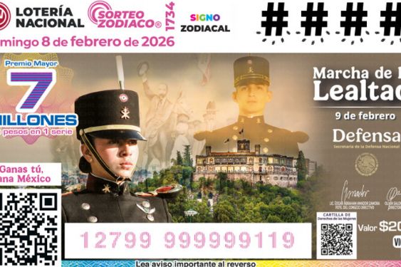 Lista COMPLETA de GANADORES Sorteo Zodiaco No. 1734 de Lotería Nacional, HOY domingo 8 de FEBRERO