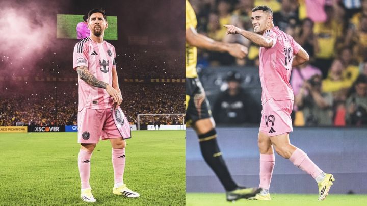 Germán Berterame y Lionel Messi marcan en el empate del Inter de Miami con el Barcelona SC