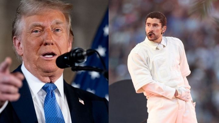 "Uno de los peores de la historia": Trump critica show de medio tiempo del Super Bowl de Bad Bunny