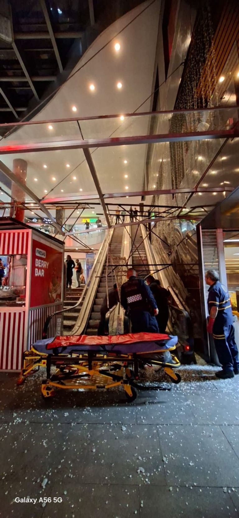 Los hechos ocurrieron este sábado, en la Benito Juárez. Foto: Twitter