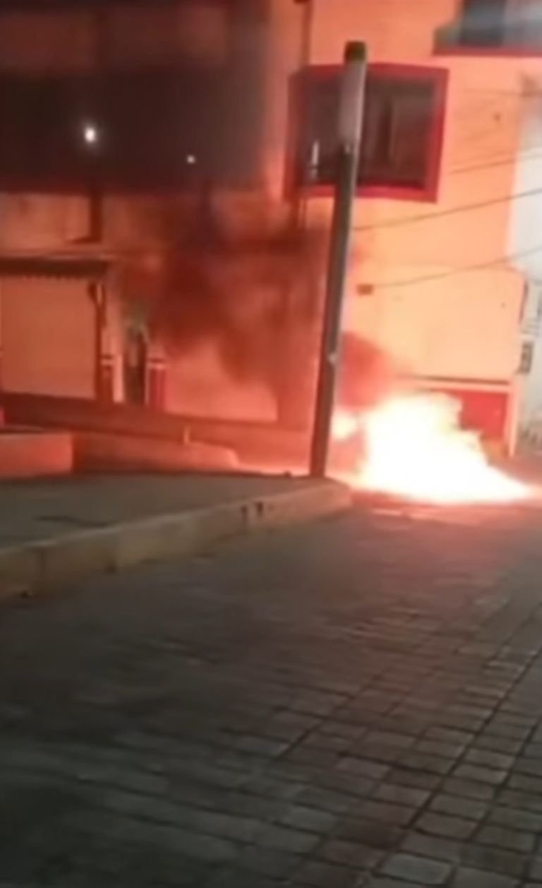 Las imágenes circulan en redes 