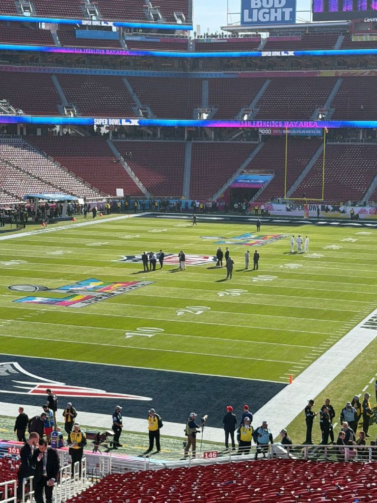 Todo listo para el Super Bowl LX