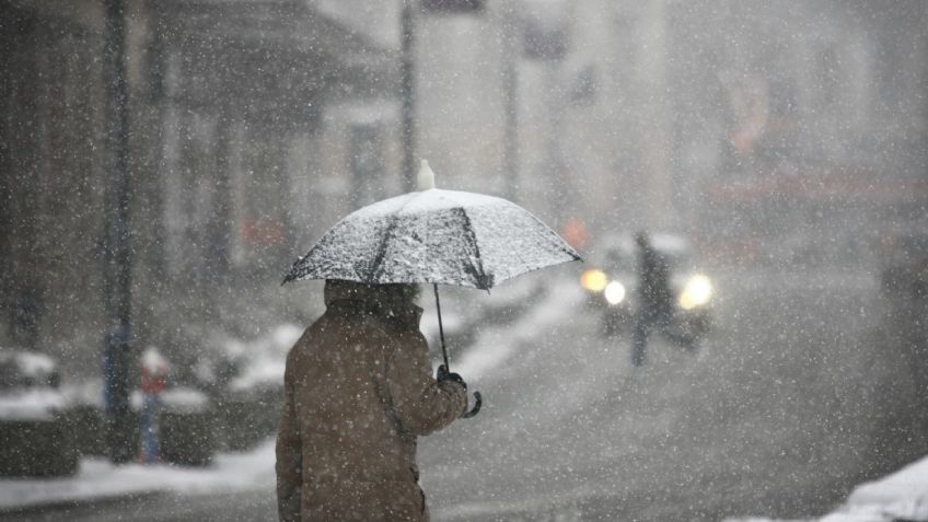 El clima HOY domingo 8 de febrero de 2026: Alertan LLUVIAS y caída de NIEVE en estos estados de México