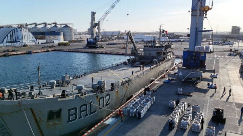 México manda 814 toneladas de víveres a Cuba pese a presión política desde Estados Unidos