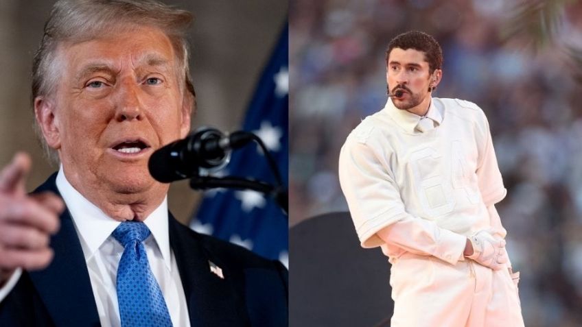 "Uno de los peores de la historia": Trump critica show de medio tiempo del Super Bowl de Bad Bunny