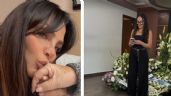 Foto ilustrativa de la nota titulada: (VIDEO) Con música de Juan Gabriel y pasos de baile, Fabiola Campomanes da el último adiós a su mamá