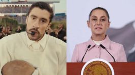 Foto que representa a VIDEO: Sheinbaum reacciona al show de medio tiempo de Bad Bunny; ¿le gustó?