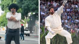 Foto que representa a Él es Víctor Villa, el taquero hijo de migrantes mexicanos que Bad Bunny llevó al Super Bowl LX (VIDEO)