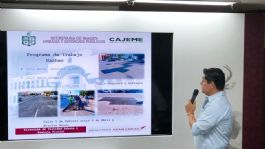 Foto que representa a Refuerzan programa de bacheo en Ciudad Obregón con meta histórica mensual