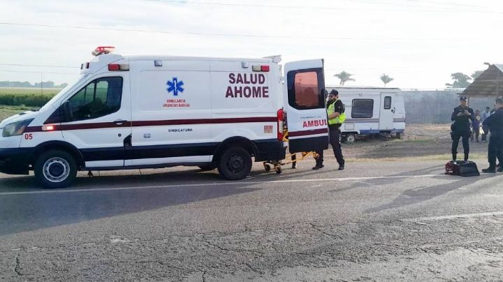 Muere hombre tras ser atropellado cerca de un ejido en Ahome; responsable se dio a la fuga