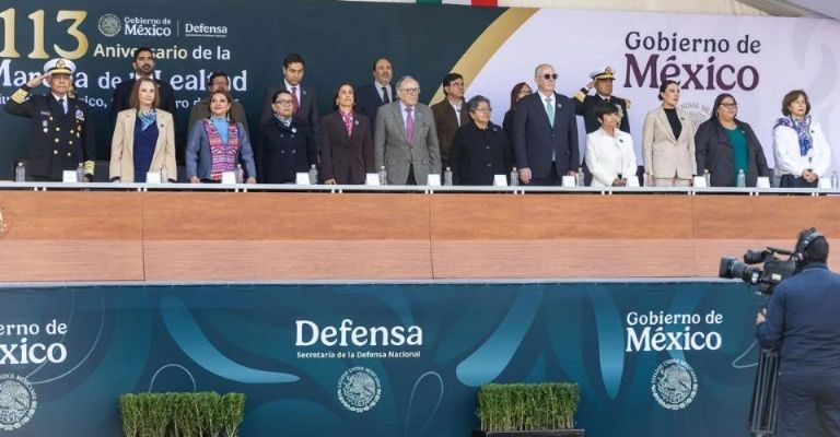 Refrenda Sedena lealtad a la presidenta Claudia Sheinbaum y al pueblo de México