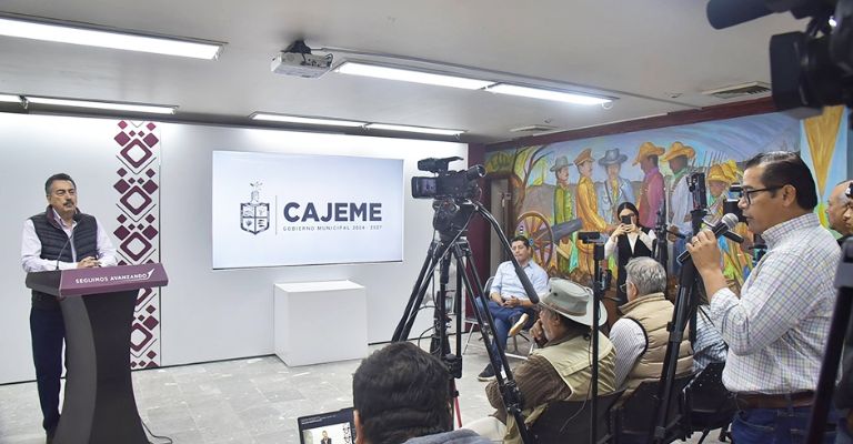 Refuerzan programa de bacheo en Ciudad Obregón con meta histórica mensual