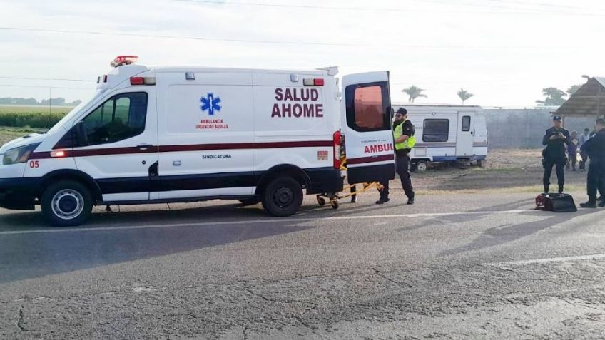 Muere hombre tras ser atropellado cerca de un ejido en Ahome; responsable se dio a la fuga