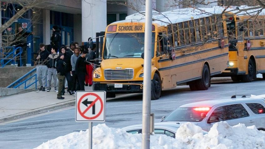 Tiroteo en secundaria de Maryland, Estados Unidos, deja un estudiante herido y un detenido